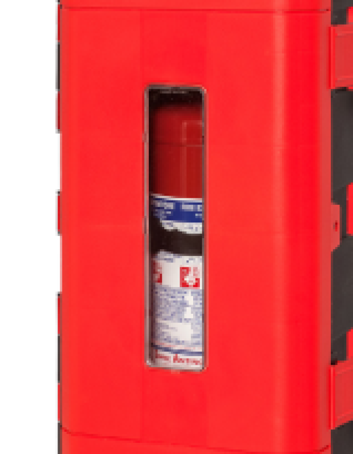 Cassetta porta estintore in polipropilene
