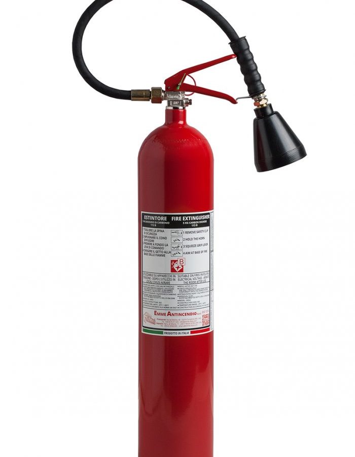 Estintore a CO2 kg.5 113B