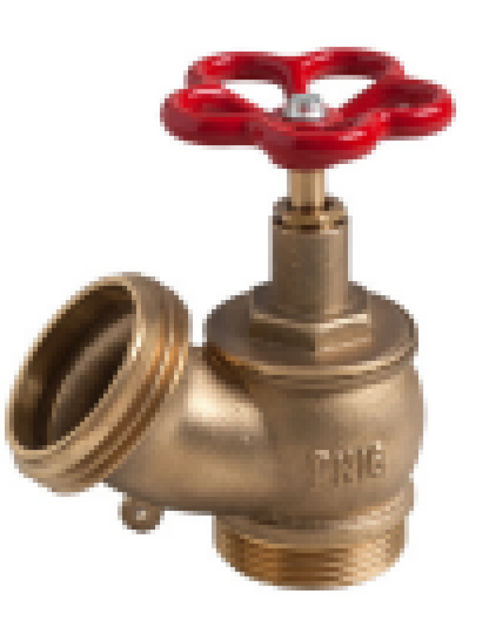 Rubinetto idrante UNI45 in ottone